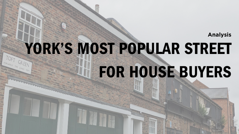York's most popular street for house buyers