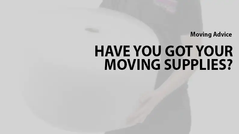 Have you got your moving supplies in York
